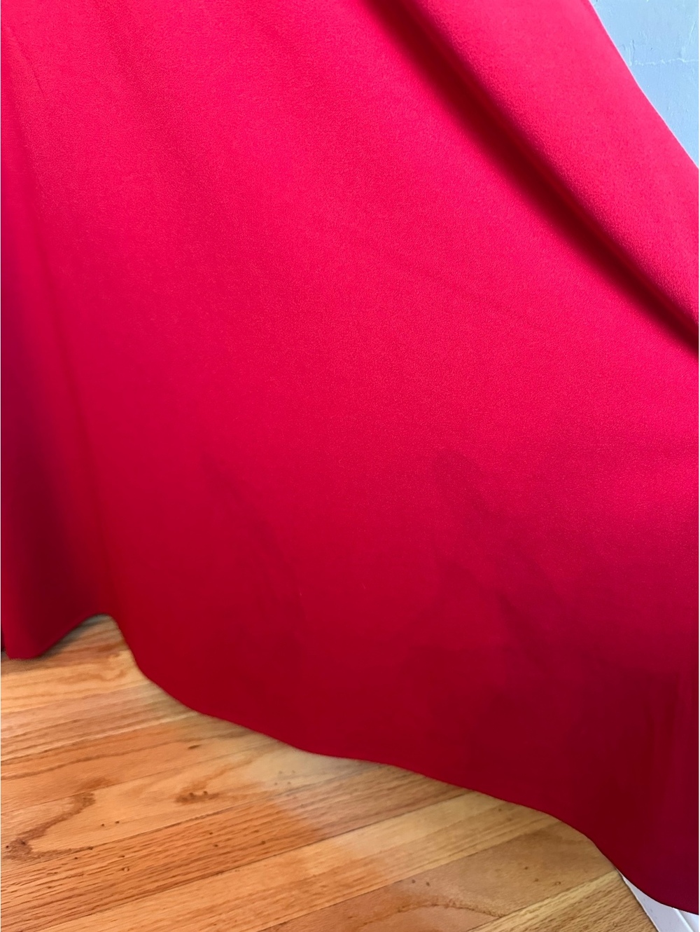 Flaws NWT DEAR EMILIA SPARKS OF ATTRACTION MAXI DRESS RED M - Picture 8 of 9